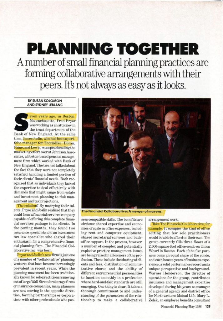 Planning Together